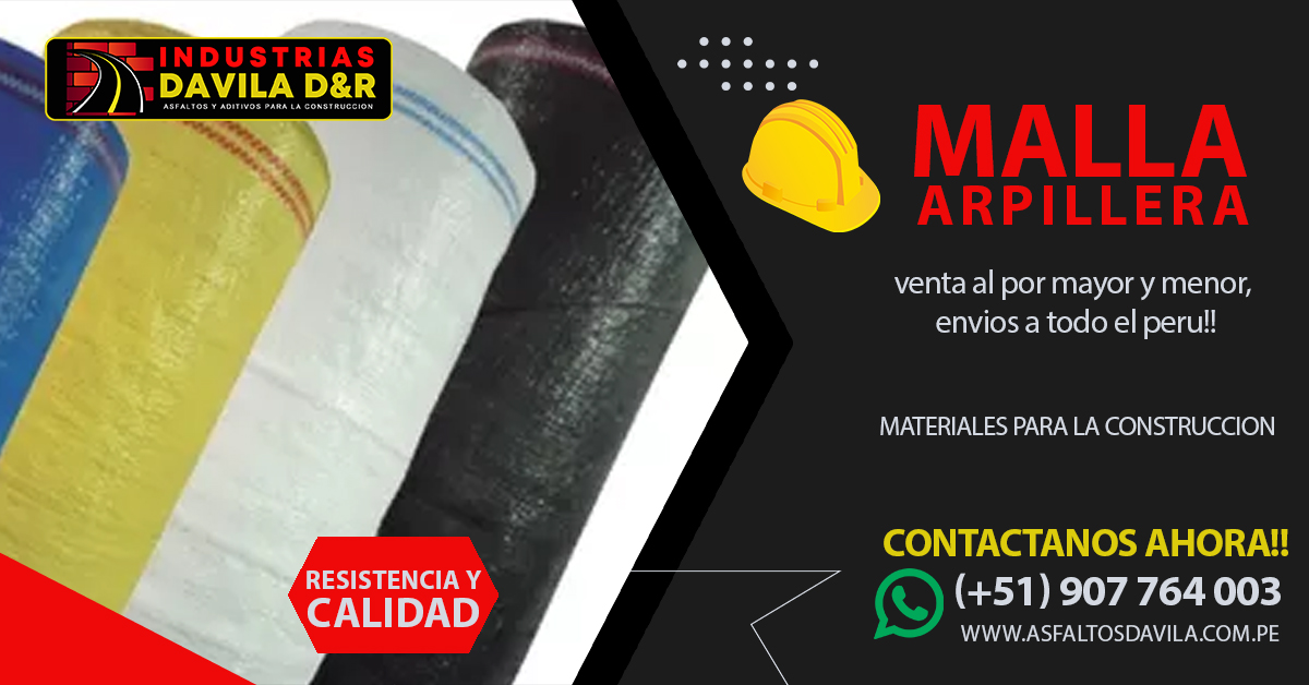 venta de malla arpillera