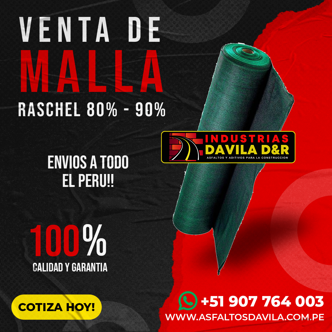 venta de malla raschel