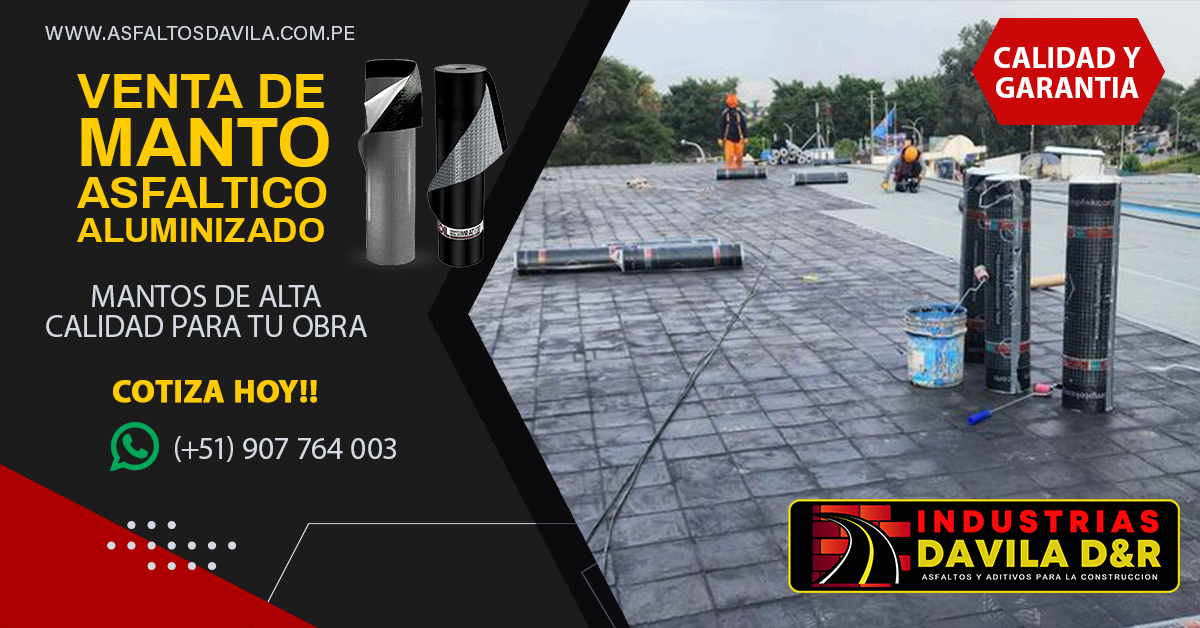 manto asfaltico aluminizado en lima