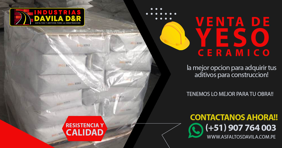 venta de yeso ceramico en lima peru