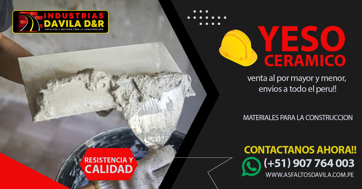 venta de yeso ceramico